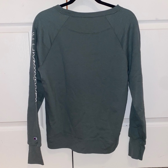 Forest green champion sweater - Picture 2 of 3